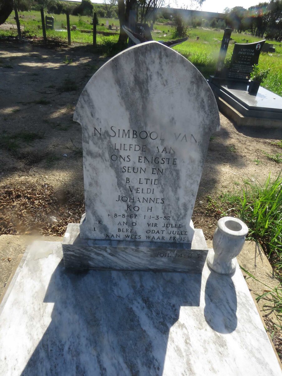 KOCH Boltie Veldi Johannes 1967-1982