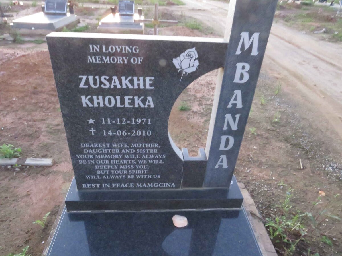 KHOLEKA Zusakhe 1971-2010