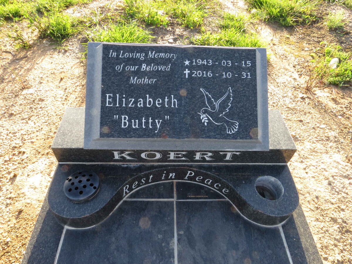 KOERT Elizabeth 1943-2016