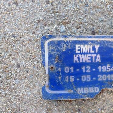 KWETA Emily 1954-2015