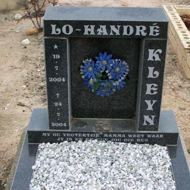 KLEYN Lo-Handre 2004-2004