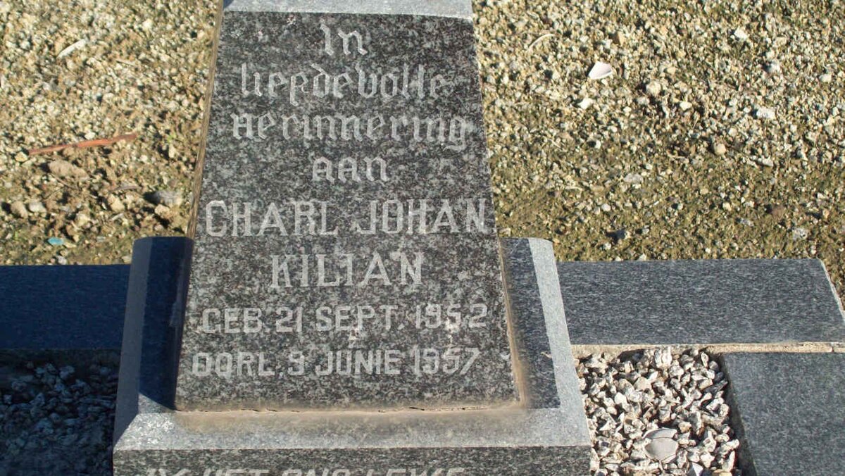 KILIAN Charl Johan 1952-1957