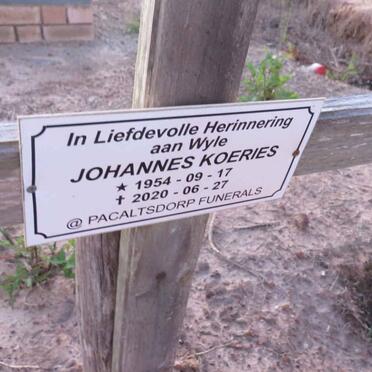 KOERIES Johannes 1954-2020