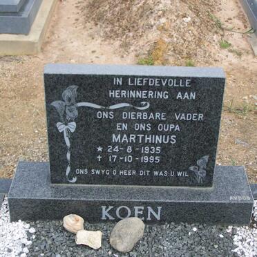 KOEN Marthinus 1935-1995