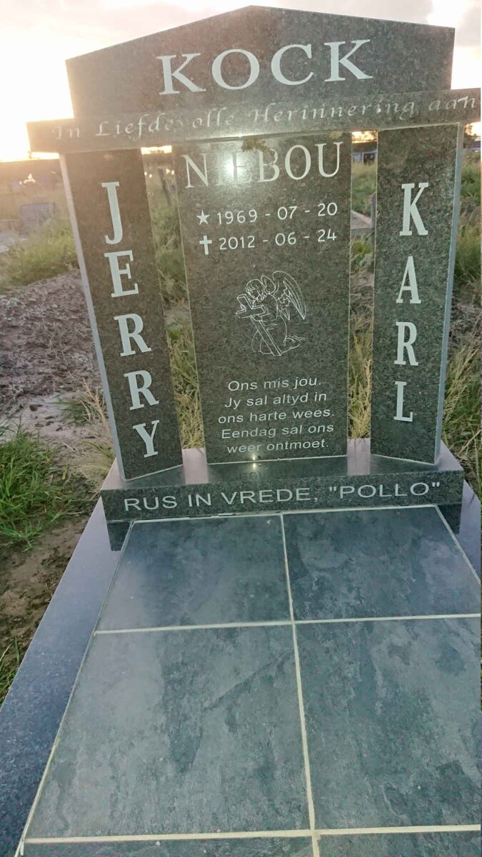 KOCK Niebou Jerry Karl 1969-2012