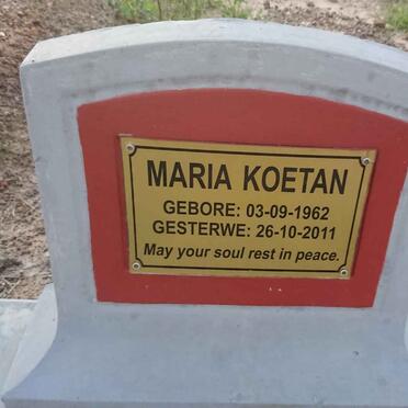 KOETAN Maria 1962-2011