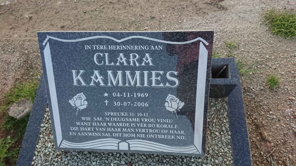 KAMMIES Clara 1969-2006