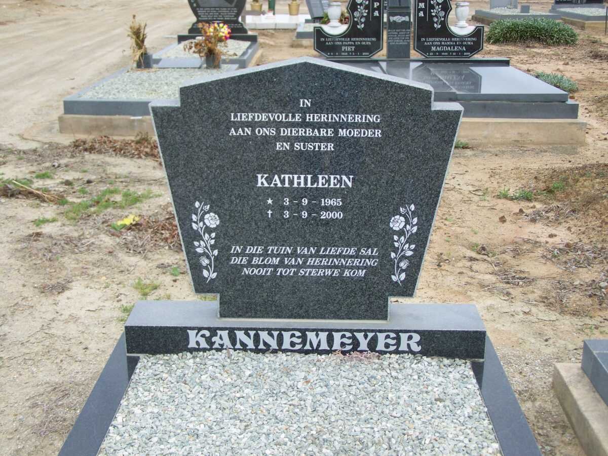 KANNEMEYER Kathleen 1965-2000