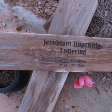 LOTTERING Jerobiam Hapswille 1985-2021