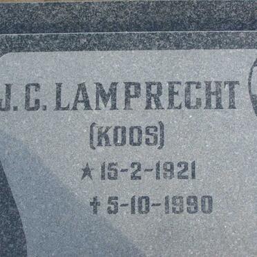 LAMPRECHT J.C. 1921-1990