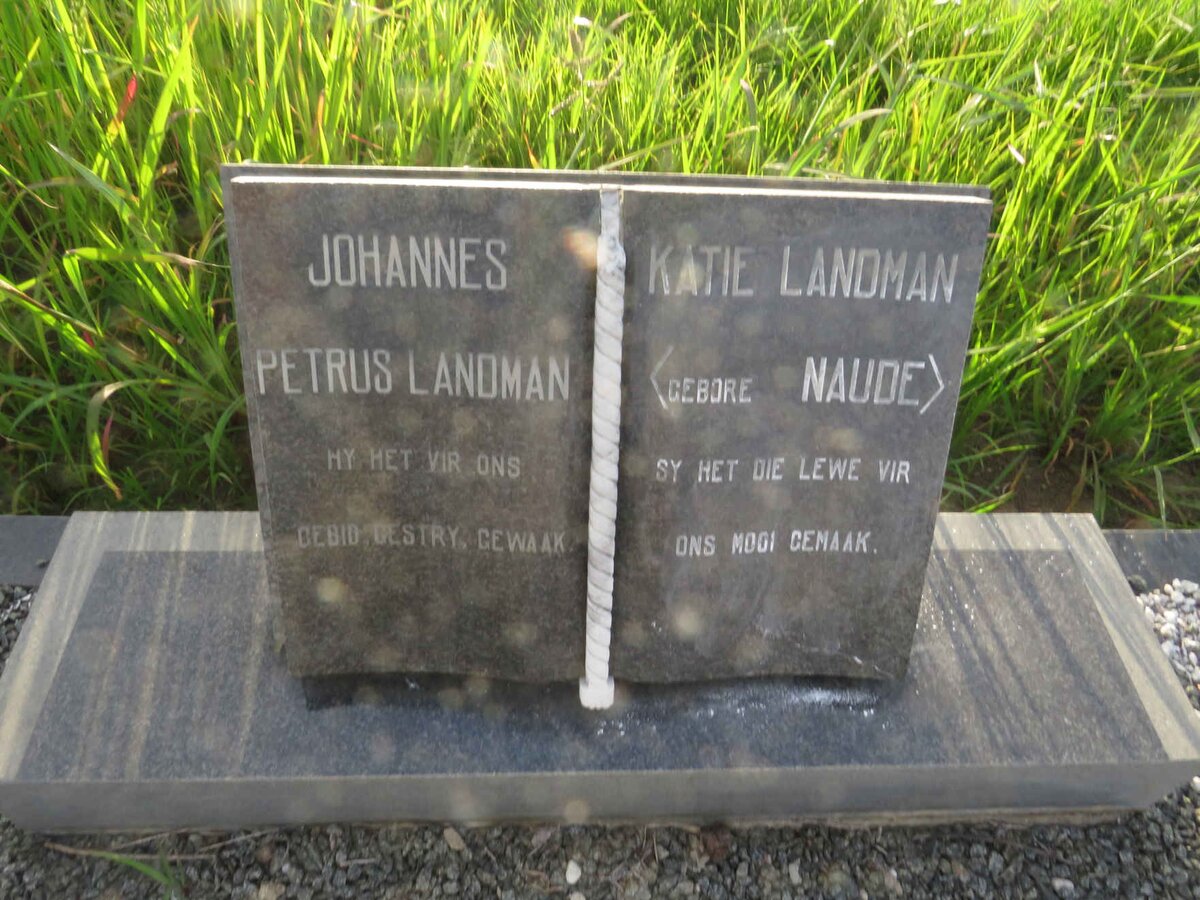 LANDMAN Johannes Petrus &amp; Katie NAUDE