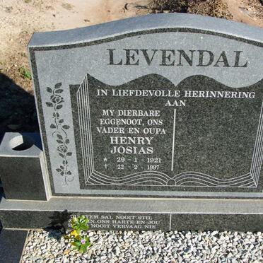 LEVENDAL Henry Josias 1921-1997