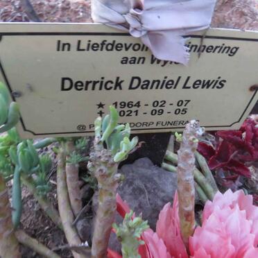 LEWIS Derrick Daniel 1964-2021