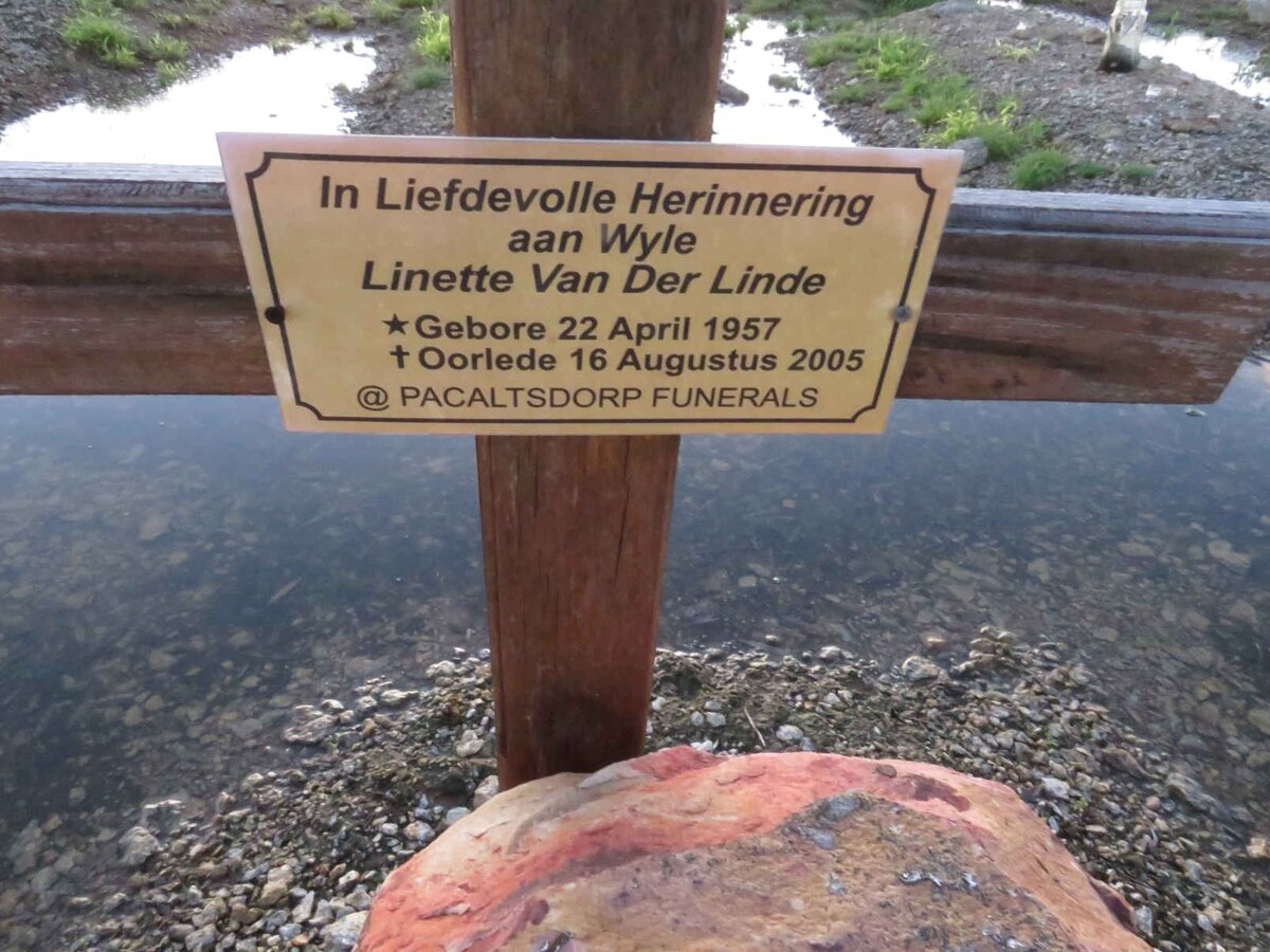 LINDE Linette, van der 1957-2005