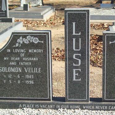 LUSE Solomon Veilie 1945-1996