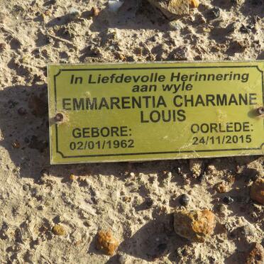 LOUIS Emmarentia Charmane 1962-2015 