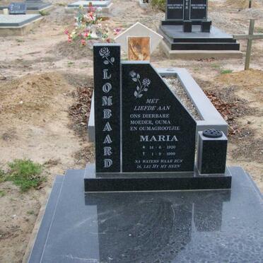LOMBAARD Maria 1920-1999