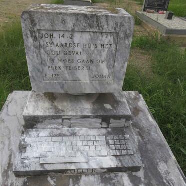 MULLER Gert Jacobus 1952-1983