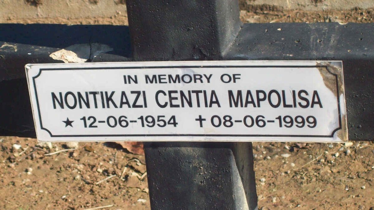 MAPOLISA Nontikazi Centia 1954-1999