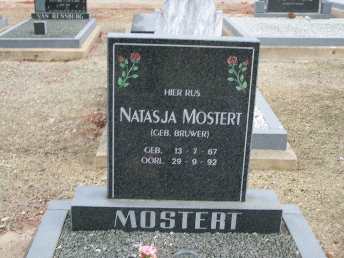 MOSTERT Natasja nee BRUWER ??67-??92