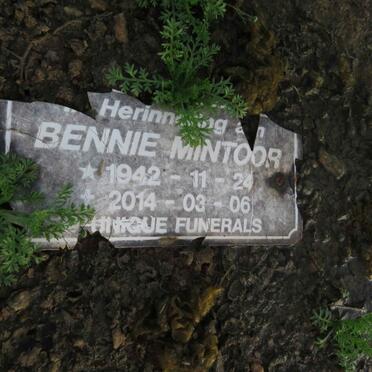 MINTOOR Bennie 1942-2014