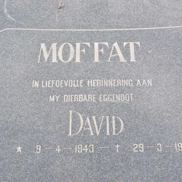 MOFFAT David 1943-1991
