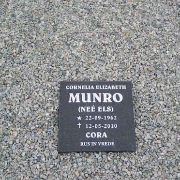 MUNRO Cornelia Elizabeth nee ELS 1962-2010