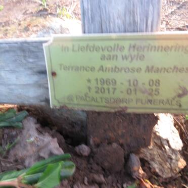 MANCHEST Terrance Ambrose 1969-2017