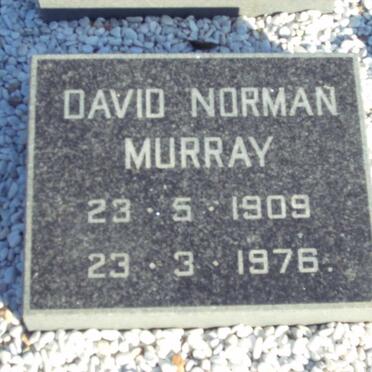 MURRAY David Norman 1909-1976