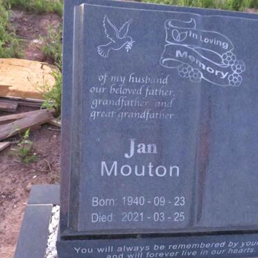 MOUTON Jan 1940-2021