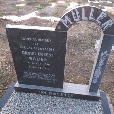 MULLER Daniel Ernest William 1936-2013