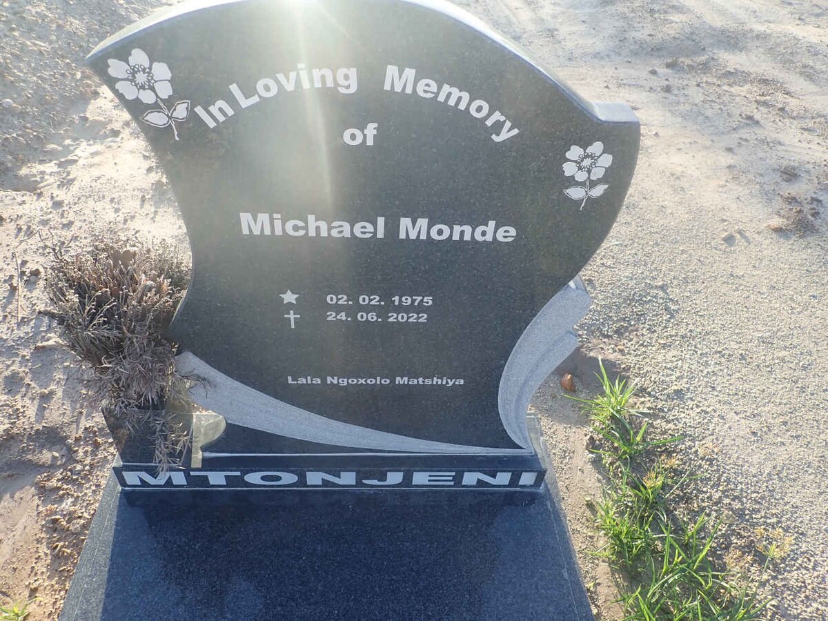 MTONJENI Michael Monde 1975-2022