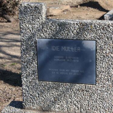MULLER Idie 1902-1978