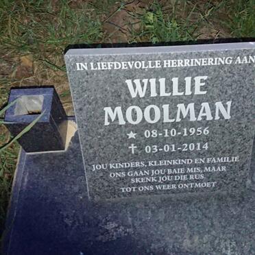 MOOLMAN Willie 1956-2014