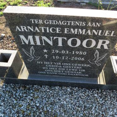 MINTOOR Arnatice Emmanuel 1980-2006