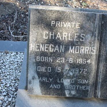 MORRIS Charles Henegan 1954-1972