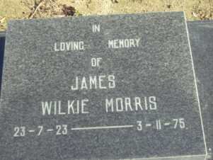 MORRIS James Wilkie 1923-1975