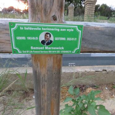 MARNEWICK Samuel 1963-2022