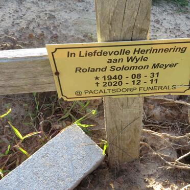 MEYER Roland Solomon 1940-2020