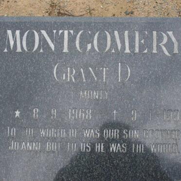 MONTGOMERY Grant D. 1968-1990