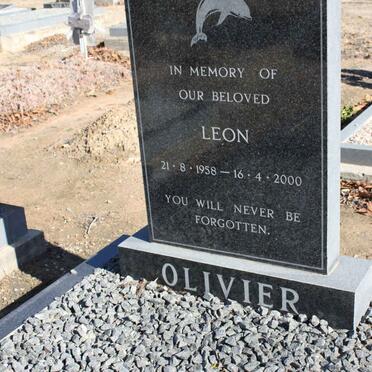 OLIVIER Leon 1958-2000