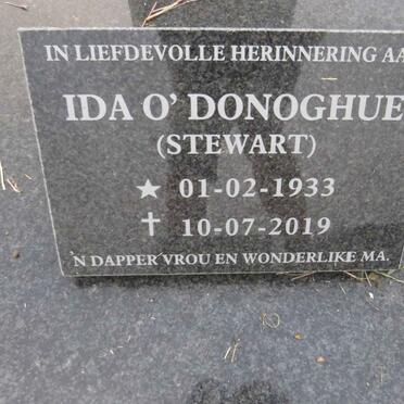 O'DONOGHUE Ida nee STEWART 1933-2019