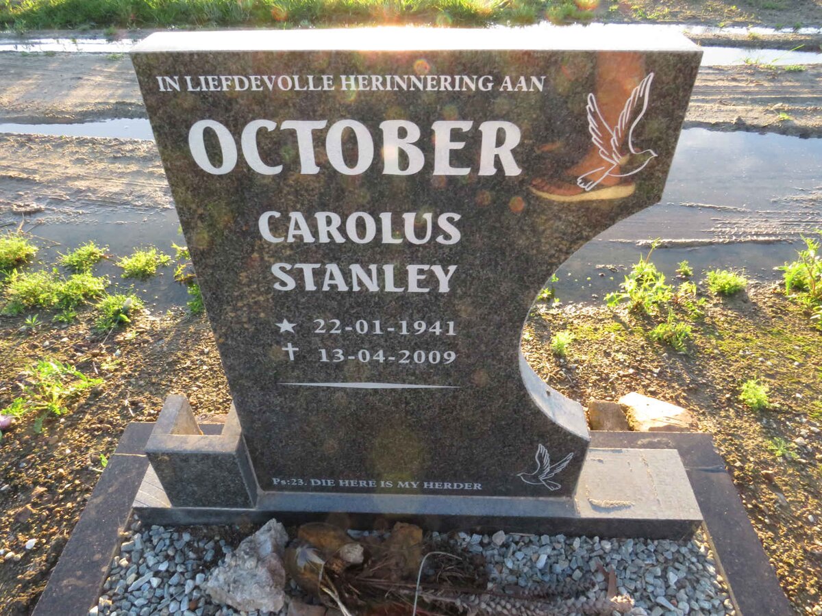 OCTOBER Carolus Stanley 1941-2009