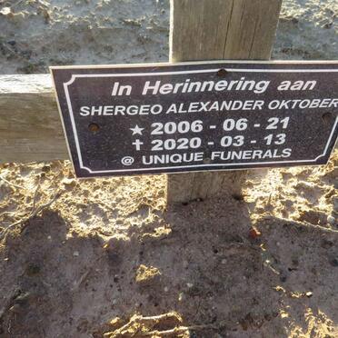 OCTOBER Shergeo Alexander 2006-2020