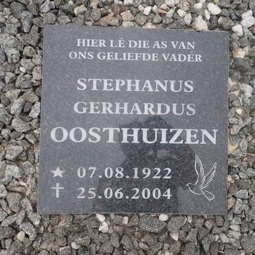 OOSTHUIZEN Stephanus Gerhardus 1922-2004