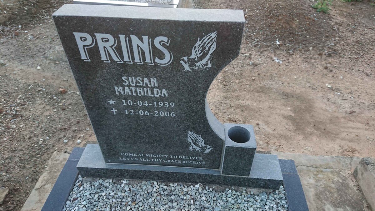 PRINS Susan Mathilda 1939-2006