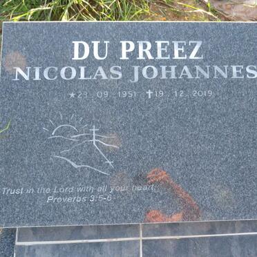 PREEZ Nicolas Johannes, du 1951-2019
