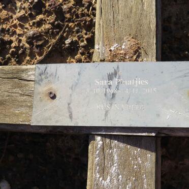 PLAATJIES Sara 1968-2015