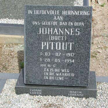 PITOUT Johannes 1917-1994