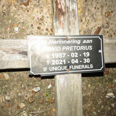 PRETORIUS Dawid 1957-2021